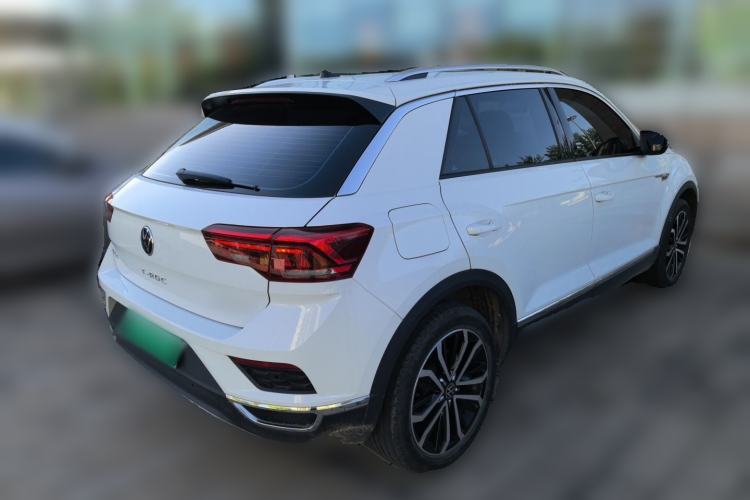 Used Volkswagen T-ROC 2021 280TSI DSG Two-Wheel Drive Comfort Connect Edition Rear Right 45 Deg