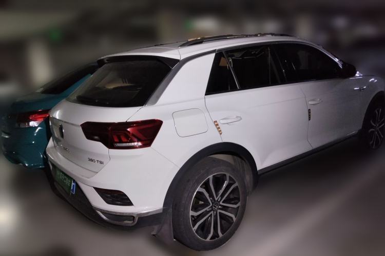 Used Volkswagen T-ROC 2021 280TSI DSG Two-Wheel Drive R-Line Pro Connected Version Rear Right 45 Deg