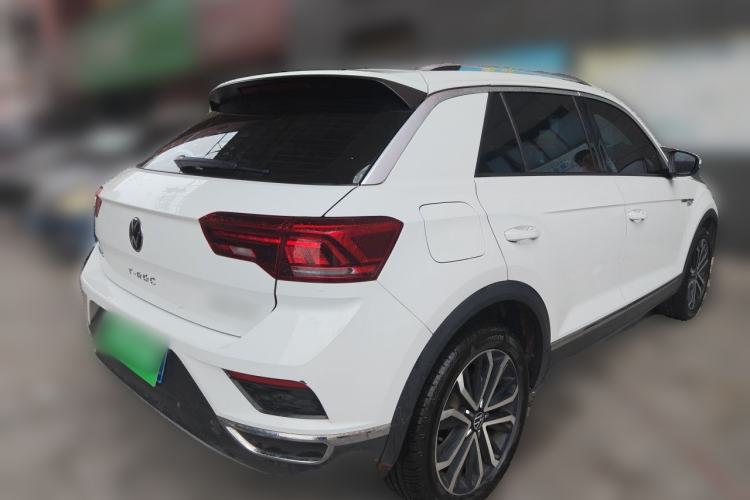 Used Volkswagen T-ROC 2021 280TSI DSG Two-Wheel Drive Comfort Connect Edition Rear Right 45 Deg