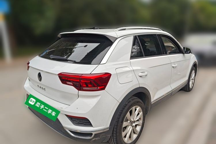 Used Volkswagen T-ROC 2021 Revised Version 280TSI DSG Two-Wheel Drive Elite Connect Edition Rear Right 45 Deg