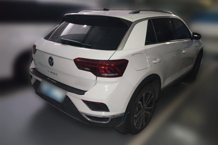 Used Volkswagen T-ROC 2021 280TSI DSG Two-Wheel Drive Comfort Connect Edition Rear Right 45 Deg