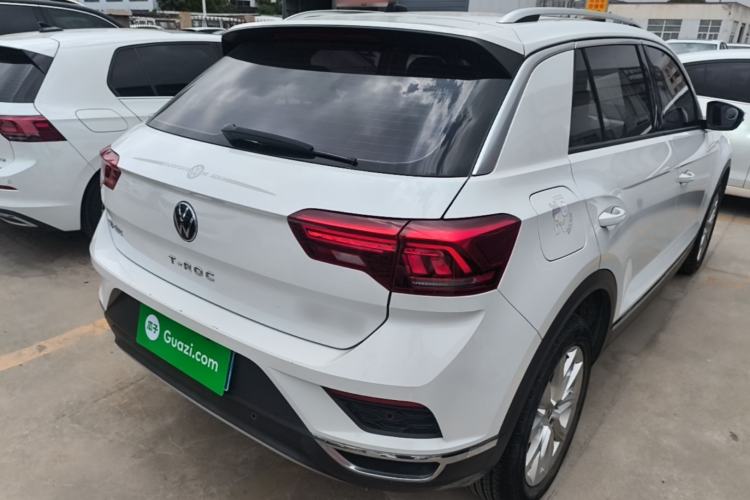 Used Volkswagen T-ROC 2021 Revised Version 280TSI DSG Two-Wheel Drive Elite Connect Edition Rear Right 45 Deg