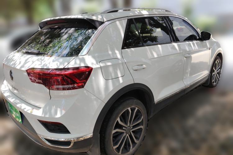 Used Volkswagen T-ROC 2021 Revised Version 280TSI DSG Two-Wheel Drive Comfort & Smart Connectivity Edition Rear Right 45 Deg