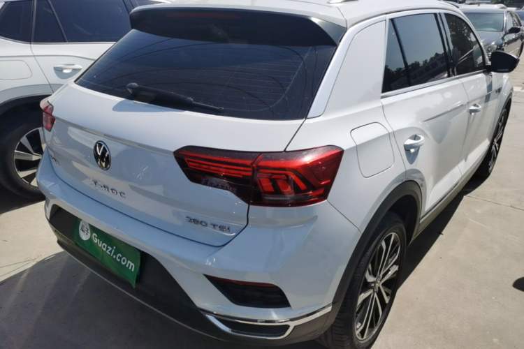 Used Volkswagen T-ROC 2021 Revised Version 280TSI DSG Two-Wheel Drive Comfort & Smart Connectivity Edition Rear Right 45 Deg