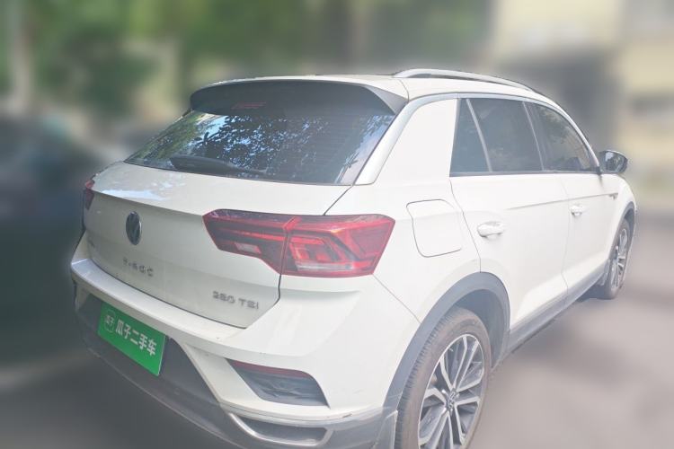 Used Volkswagen T-ROC 2021 280TSI DSG Two-Wheel Drive Comfort Connect Edition Rear Right 45 Deg