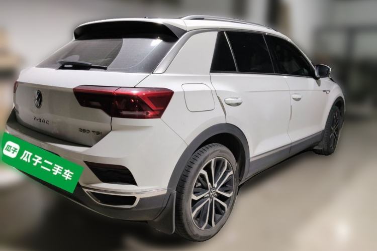 Used Volkswagen T-ROC 2021 280TSI DSG Two-Wheel Drive Comfort Connect Edition Rear Right 45 Deg