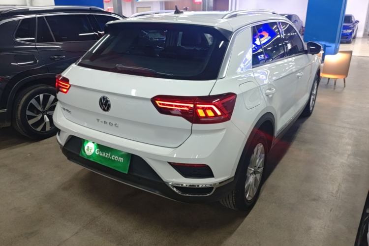 Used Volkswagen T-ROC 2021 Revised Version 280TSI DSG Two-Wheel Drive Elite Connect Edition Rear Right 45 Deg