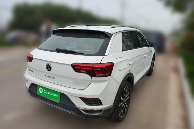 Used Volkswagen T-ROC 2021 280TSI DSG Two-Wheel Drive Comfort Connect Edition Rear Right 45 Deg
