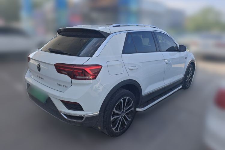 Used Volkswagen T-ROC 2021 Revised Version 280TSI DSG Two-Wheel Drive Comfort & Smart Connectivity Edition Rear Right 45 Deg