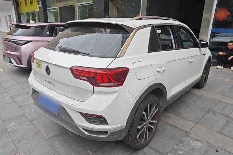 Used Volkswagen T-ROC 2021 280TSI DSG Two-Wheel Drive Comfort Connect Edition Rear Right 45 Deg