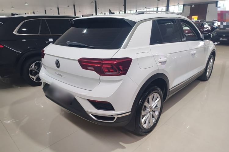 Used Volkswagen T-ROC 2021 280TSI DSG Two-Wheel Drive Elite Connect Edition Rear Right 45 Deg