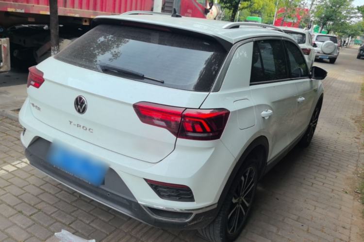 Used Volkswagen T-ROC 2021 Revised Version 280TSI DSG Two-Wheel Drive Comfort & Smart Connectivity Edition Rear Right 45 Deg
