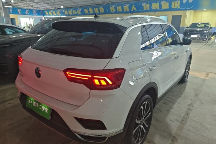 Used Volkswagen T-ROC 2021 280TSI DSG Two-Wheel Drive Comfort Connect Edition Rear Right 45 Deg