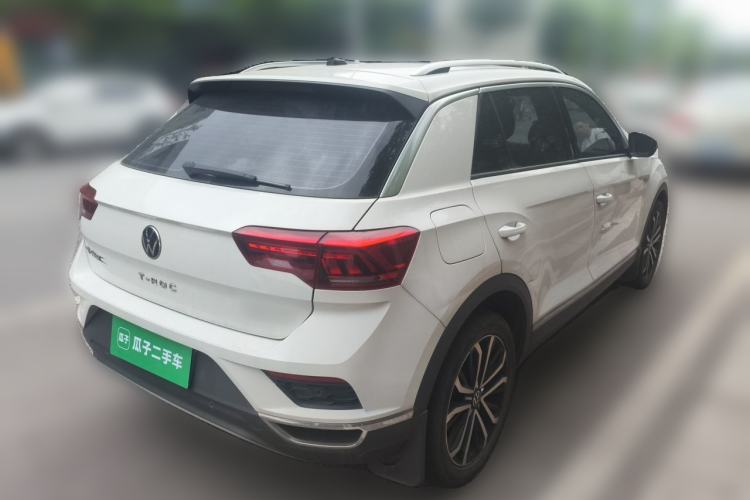 Used Volkswagen T-ROC 2021 Revised Version 280TSI DSG Two-Wheel Drive Comfort & Smart Connectivity Edition Rear Right 45 Deg
