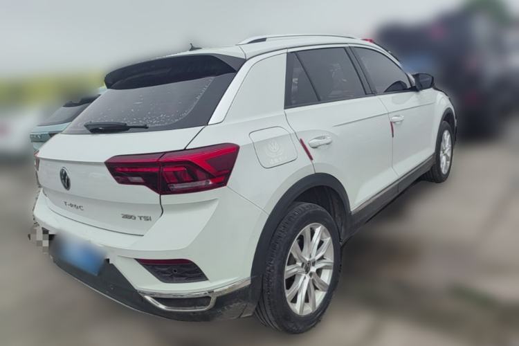 Used Volkswagen T-ROC 2021 280TSI DSG Two-Wheel Drive Elite Connect Edition Rear Right 45 Deg