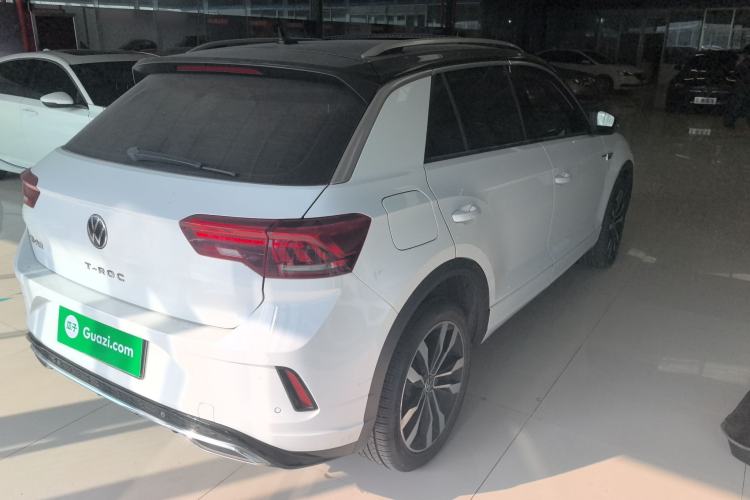 Used Volkswagen T-ROC 2021 280TSI DSG Two-Wheel Drive R-Line Pro Connected Version Rear Right 45 Deg