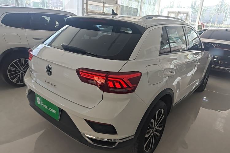 Used Volkswagen T-ROC 2021 280TSI DSG Two-Wheel Drive Comfort Connect Edition Rear Right 45 Deg