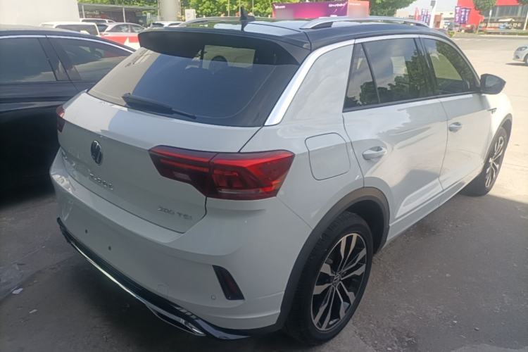 Used Volkswagen T-ROC 2021 280TSI DSG Two-Wheel Drive R-Line Pro Connected Version Rear Right 45 Deg