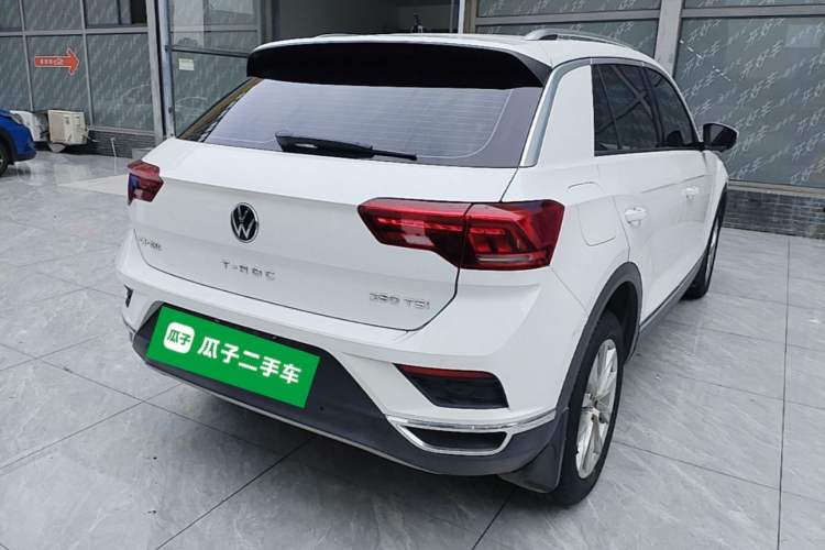 Used Volkswagen T-ROC 2021 Revised Version 280TSI DSG Two-Wheel Drive Elite Connect Edition Rear Right 45 Deg