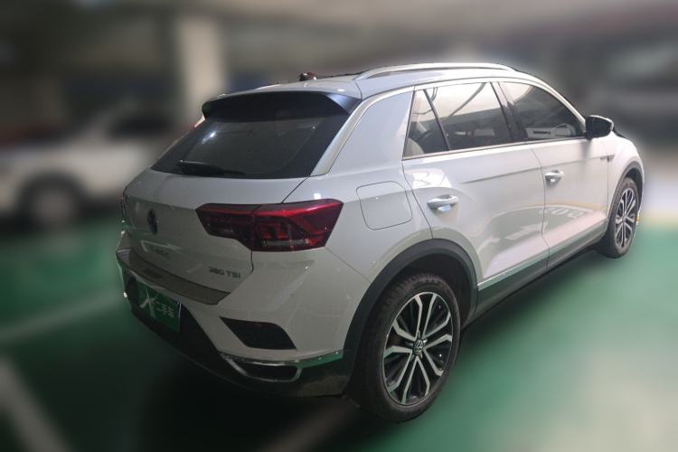 Used Volkswagen T-ROC 2021 280TSI DSG Two-Wheel Drive Comfort Connect Edition Rear Right 45 Deg