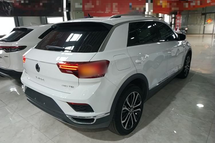 Used Volkswagen T-ROC 2021 Revised Version 280TSI DSG Two-Wheel Drive Comfort & Smart Connectivity Edition Rear Right 45 Deg