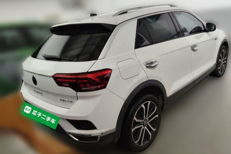 Used Volkswagen T-ROC 2021 280TSI DSG Two-Wheel Drive Comfort Connect Edition Rear Right 45 Deg