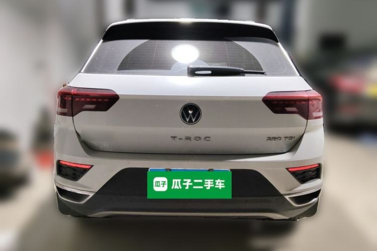 Used Volkswagen T-ROC 2021 280TSI DSG Two-Wheel Drive Comfort Connect Edition Rear
