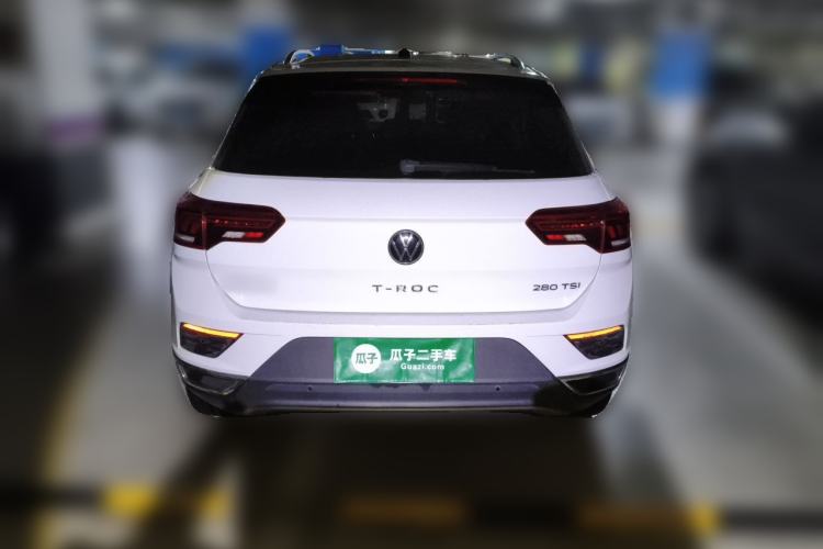 Used Volkswagen T-ROC 2021 280TSI DSG Two-Wheel Drive Comfort Connect 30th Anniversary Edition Rear