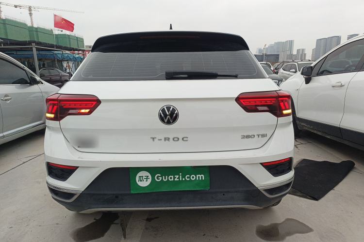Used Volkswagen T-ROC 2021 280TSI DSG Two-Wheel Drive Comfort Connect Edition Rear