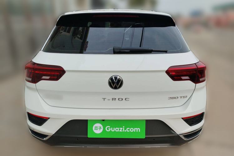 Used Volkswagen T-ROC 2021 280TSI DSG Two-Wheel Drive Elite Connect Edition Rear