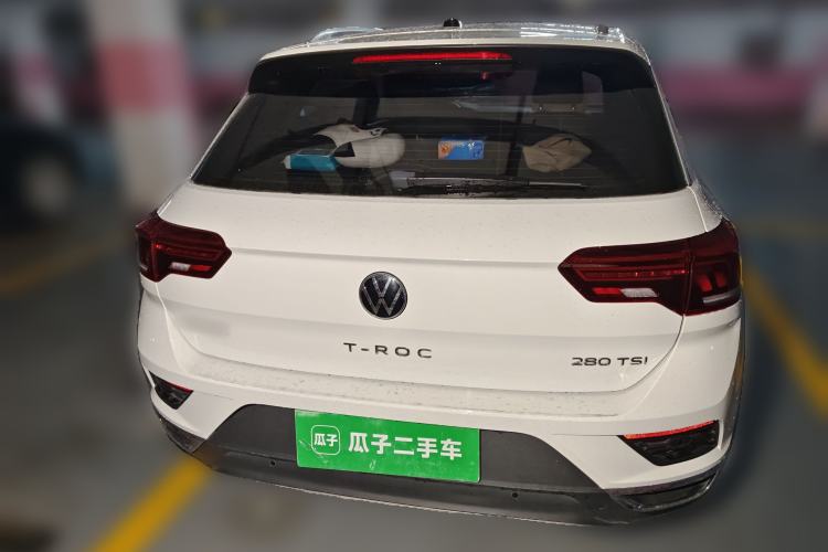 Used Volkswagen T-ROC 2021 280TSI DSG Two-Wheel Drive Luxury Smart Connectivity Version Rear
