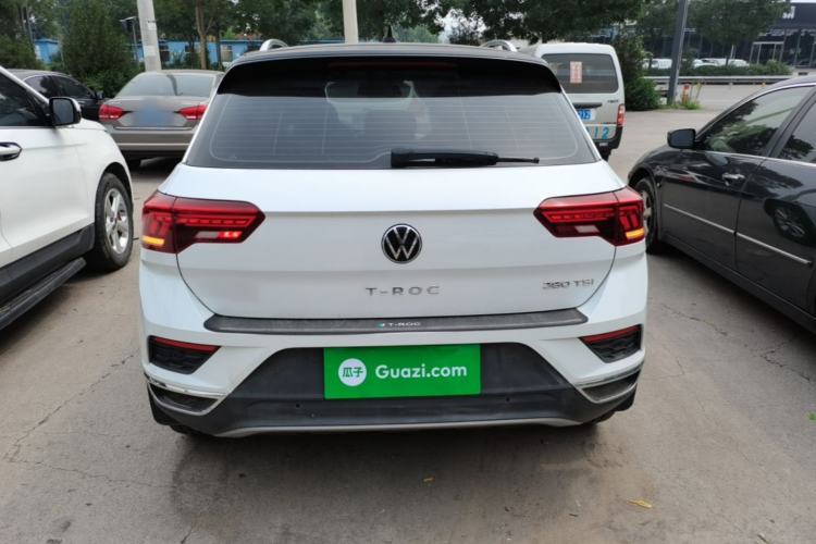 Used Volkswagen T-ROC 2021 280TSI DSG Two-Wheel Drive Elite Connect Edition Rear