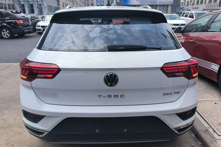 Used Volkswagen T-ROC 2021 280TSI DSG Two-Wheel Drive Comfort Connect 30th Anniversary Edition Rear