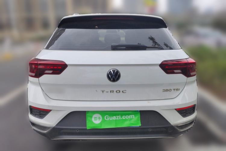Used Volkswagen T-ROC 2021 Revised Version 280TSI DSG Two-Wheel Drive Comfort & Smart Connectivity Edition Rear