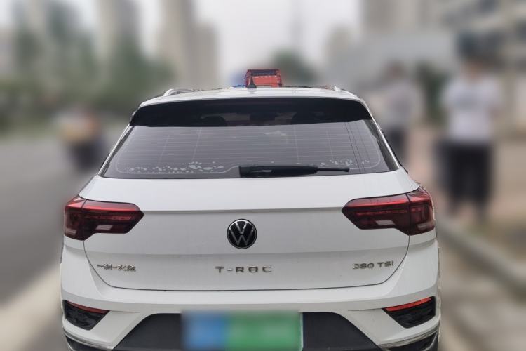 Used Volkswagen T-ROC 2021 280TSI DSG Two-Wheel Drive Comfort Connect 30th Anniversary Edition Rear