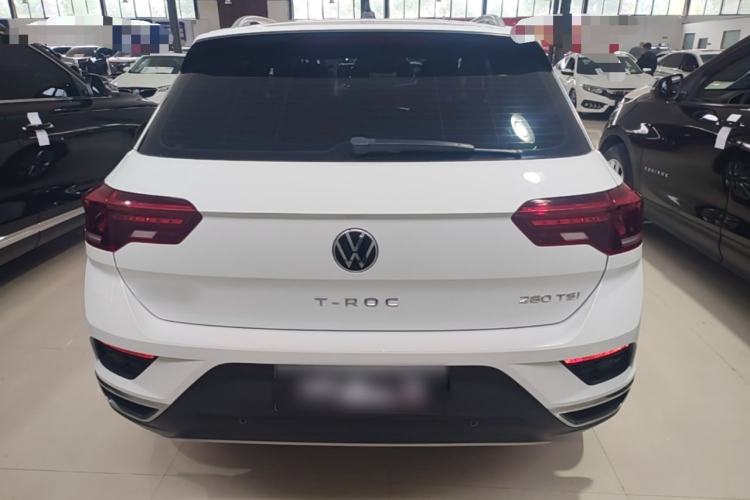 Used Volkswagen T-ROC 2021 280TSI DSG Two-Wheel Drive Elite Connect Edition Rear