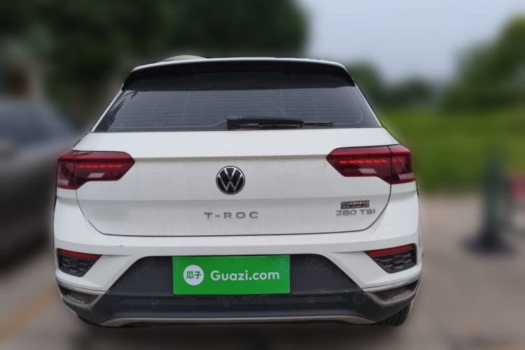 Used Volkswagen T-ROC 2021 280TSI DSG Two-Wheel Drive Comfort Connect 30th Anniversary Edition Rear