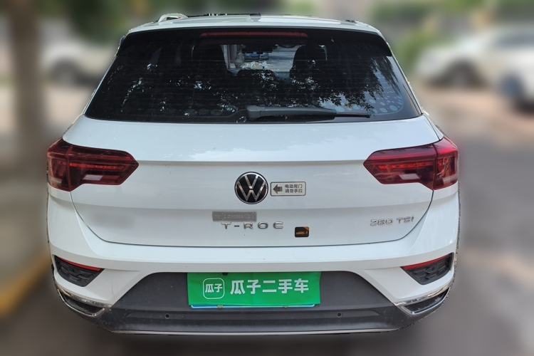 Used Volkswagen T-ROC 2021 280TSI DSG Two-Wheel Drive Elite Connect Edition Rear