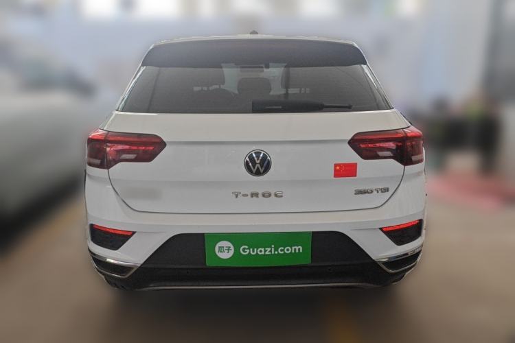 Used Volkswagen T-ROC 2021 280TSI DSG Two-Wheel Drive Comfort Connect Edition Rear