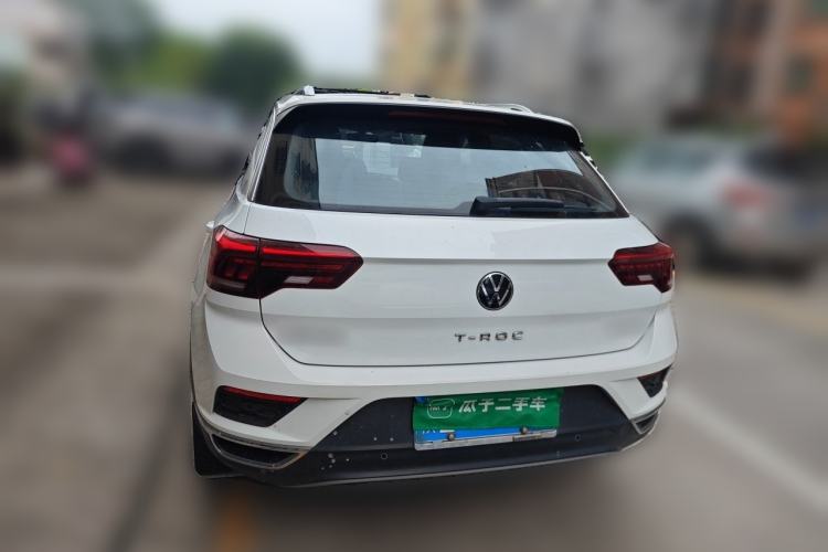 Used Volkswagen T-ROC 2021 280TSI DSG Two-Wheel Drive Luxury Smart Connectivity Version Rear
