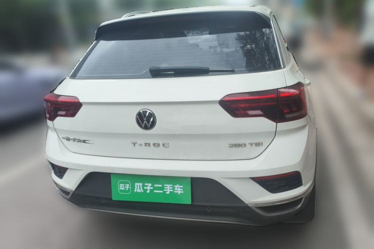 Used Volkswagen T-ROC 2021 Revised Version 280TSI DSG Two-Wheel Drive Comfort & Smart Connectivity Edition Rear