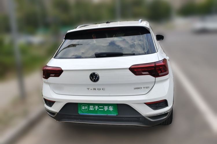 Used Volkswagen T-ROC 2021 280TSI DSG Two-Wheel Drive Comfort Connect Edition Rear