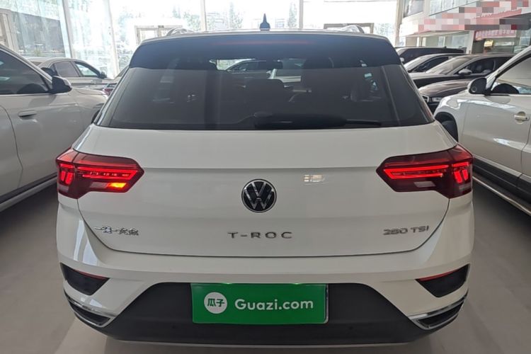 Used Volkswagen T-ROC 2021 280TSI DSG Two-Wheel Drive Comfort Connect Edition Rear
