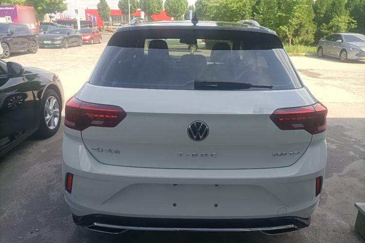 Used Volkswagen T-ROC 2021 280TSI DSG Two-Wheel Drive R-Line Pro Connected Version Rear