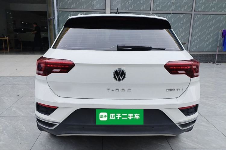 Used Volkswagen T-ROC 2021 Revised Version 280TSI DSG Two-Wheel Drive Elite Connect Edition Rear