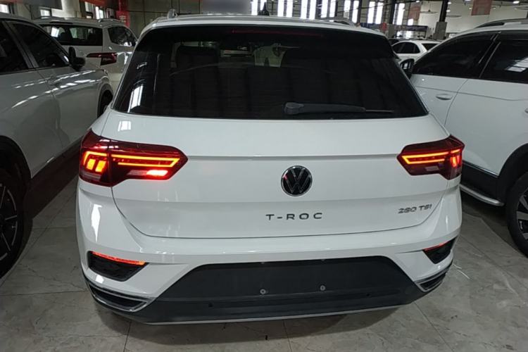Used Volkswagen T-ROC 2021 Revised Version 280TSI DSG Two-Wheel Drive Comfort & Smart Connectivity Edition Rear