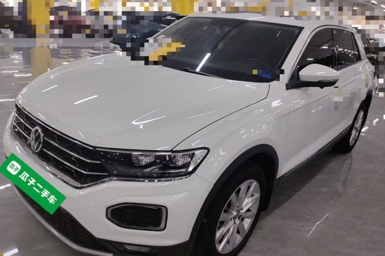 Used Volkswagen T-ROC 2021 Revised Version 280TSI DSG Two-Wheel Drive Elite Connect Edition Guazi used car, China used car export, Used car for sale, Used Volkswagen cars, Cheapest cars for sale