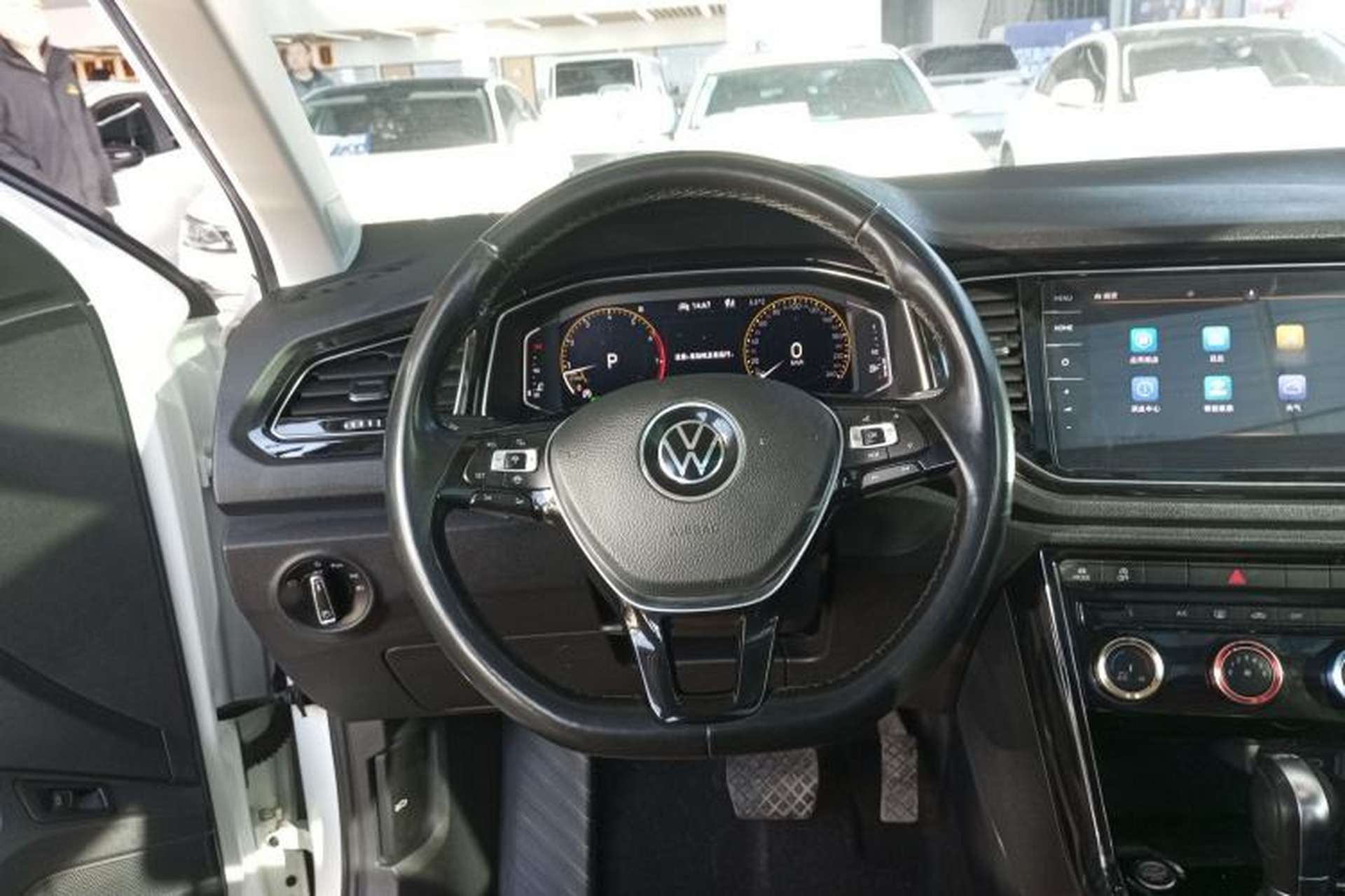Used Volkswagen T-ROC 2021 280TSI DSG Two-Wheel Drive Comfort Connect Edition Steering Wheel