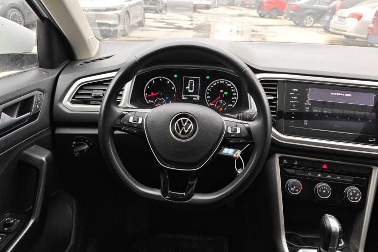 Used Volkswagen T-ROC 2021 Revised Version 280TSI DSG Two-Wheel Drive Elite Connect Edition Steering Wheel