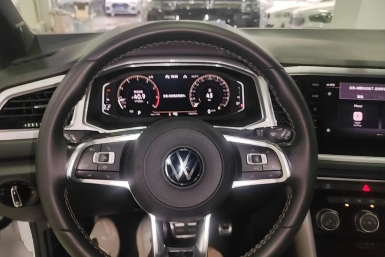 Used Volkswagen T-ROC 2021 Revised Version 280TSI DSG Two-Wheel Drive R-Line Pro Connected Car Edition Steering Wheel